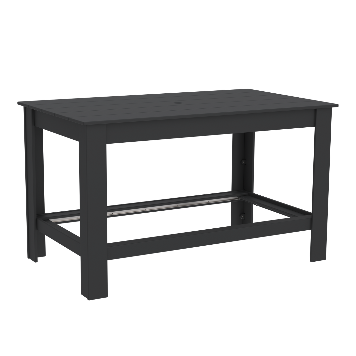 Modern Outdoor Bar Table 72"Wx42"Dx42"H