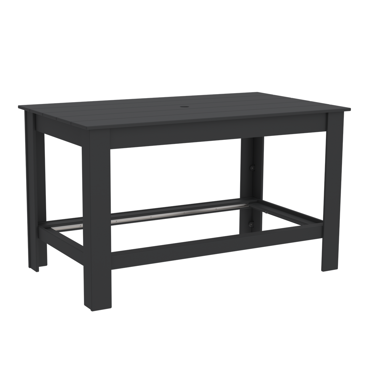 Modern Outdoor Bar Table 72"Wx42"Dx42"H