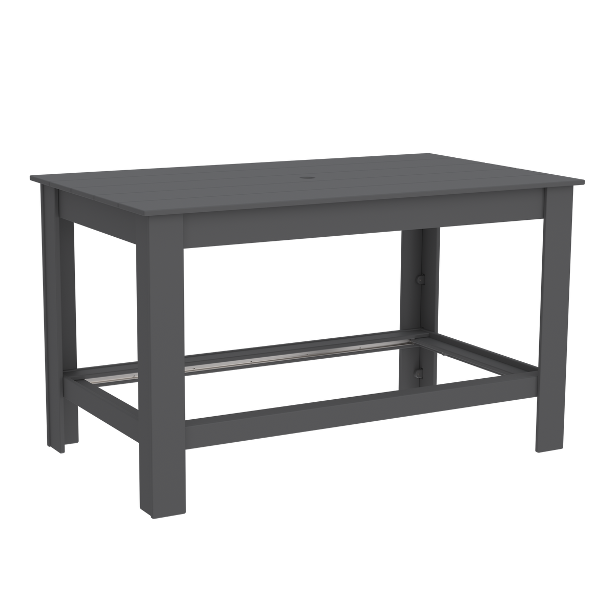 Modern Outdoor Bar Table 72"Wx42"Dx42"H