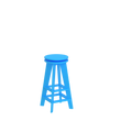 Modern Outdoor Bar Stool 30"