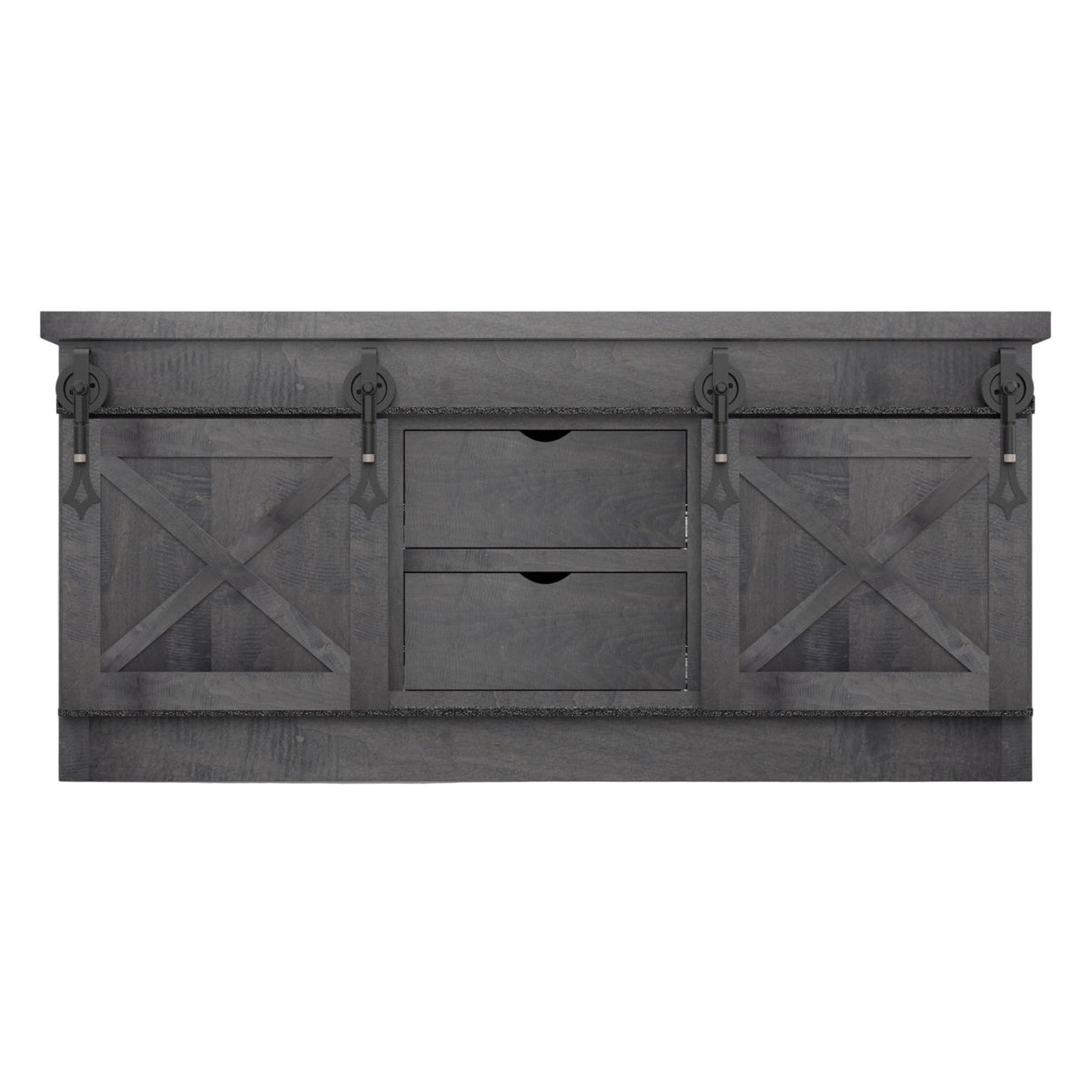Barn Door 66" HDTV Stand