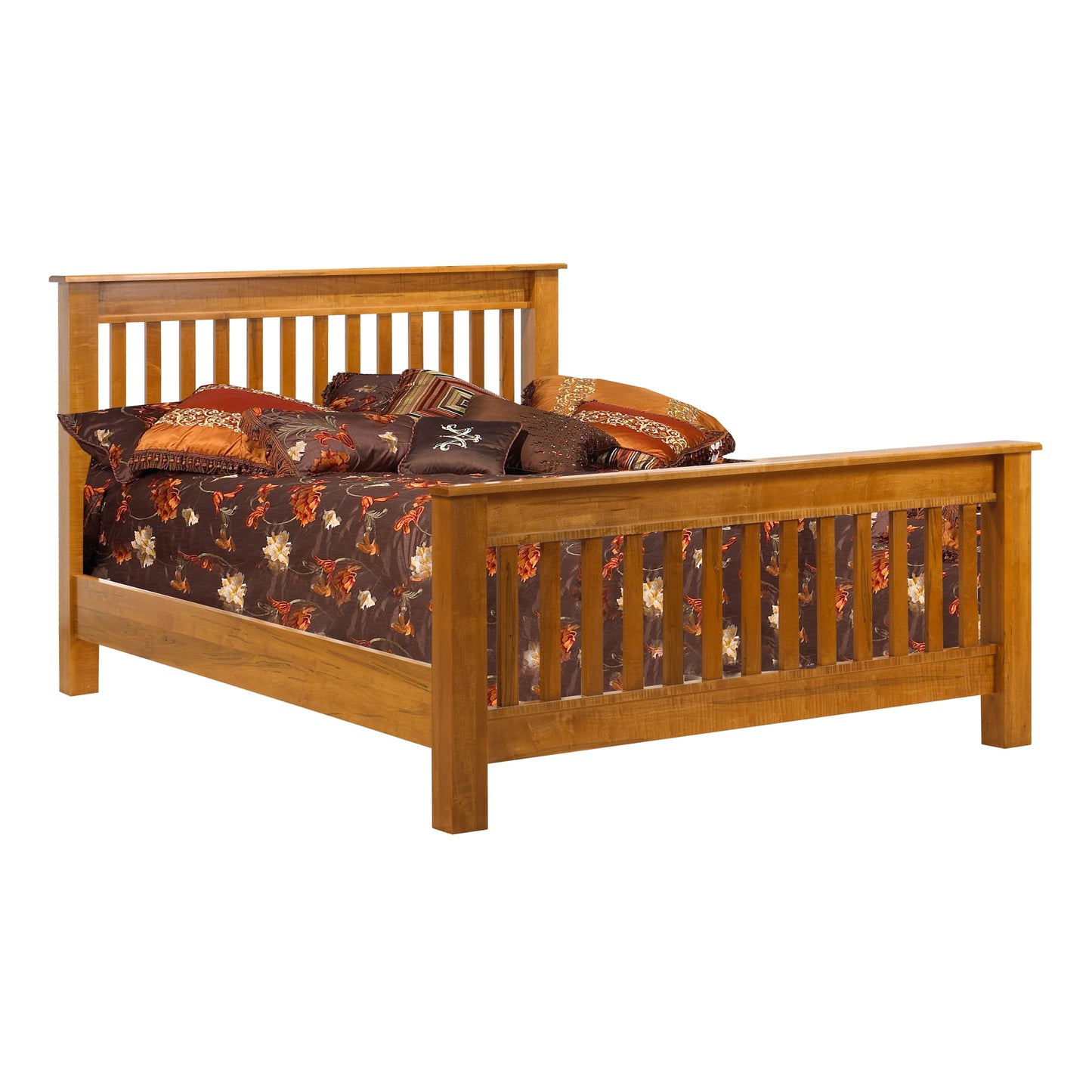 Bourbon Queen Slat Bed