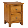 Bourbon  2 Drawer Nightstand 20"W