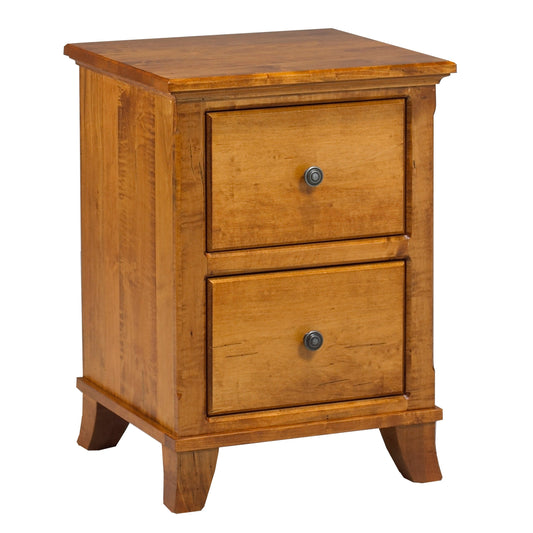 Bourbon  2 Drawer Nightstand 20"W
