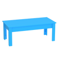 Modern Outdoor Coffee Table 48"Wx24"Dx19"H