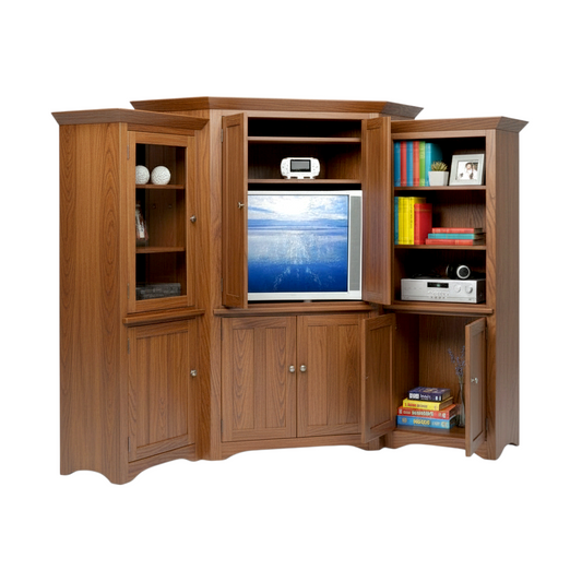 Montana 3pc Corner Entertainment Wall Unit (F16+F15+F17)