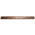 Rough Sawn Coat Rack w/Mini Rail Spikes (8 spikes)