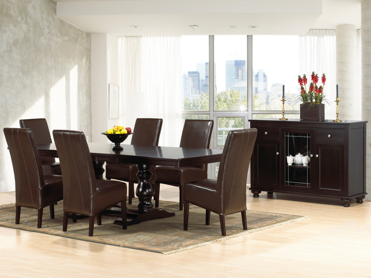 Charlestown 42" x 72" x 1" + 2 - 12" centre extensions