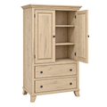 Bourbon  Plain Top Armoire 36"W