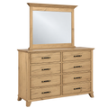 Bourbon  8 Drawer Dresser