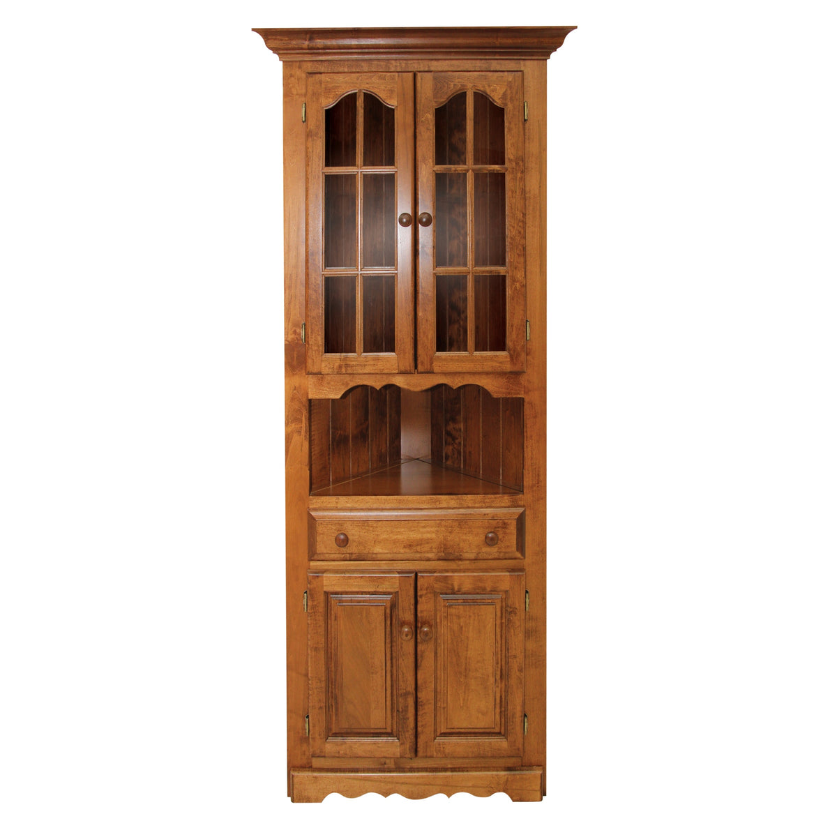 Country Lane  33" Corner Hutch & Buffet 22" corner needed 81"H