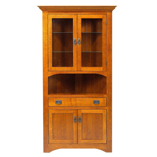 Montana  38" Corner Hutch & Buffet 28" corner needed 81"H