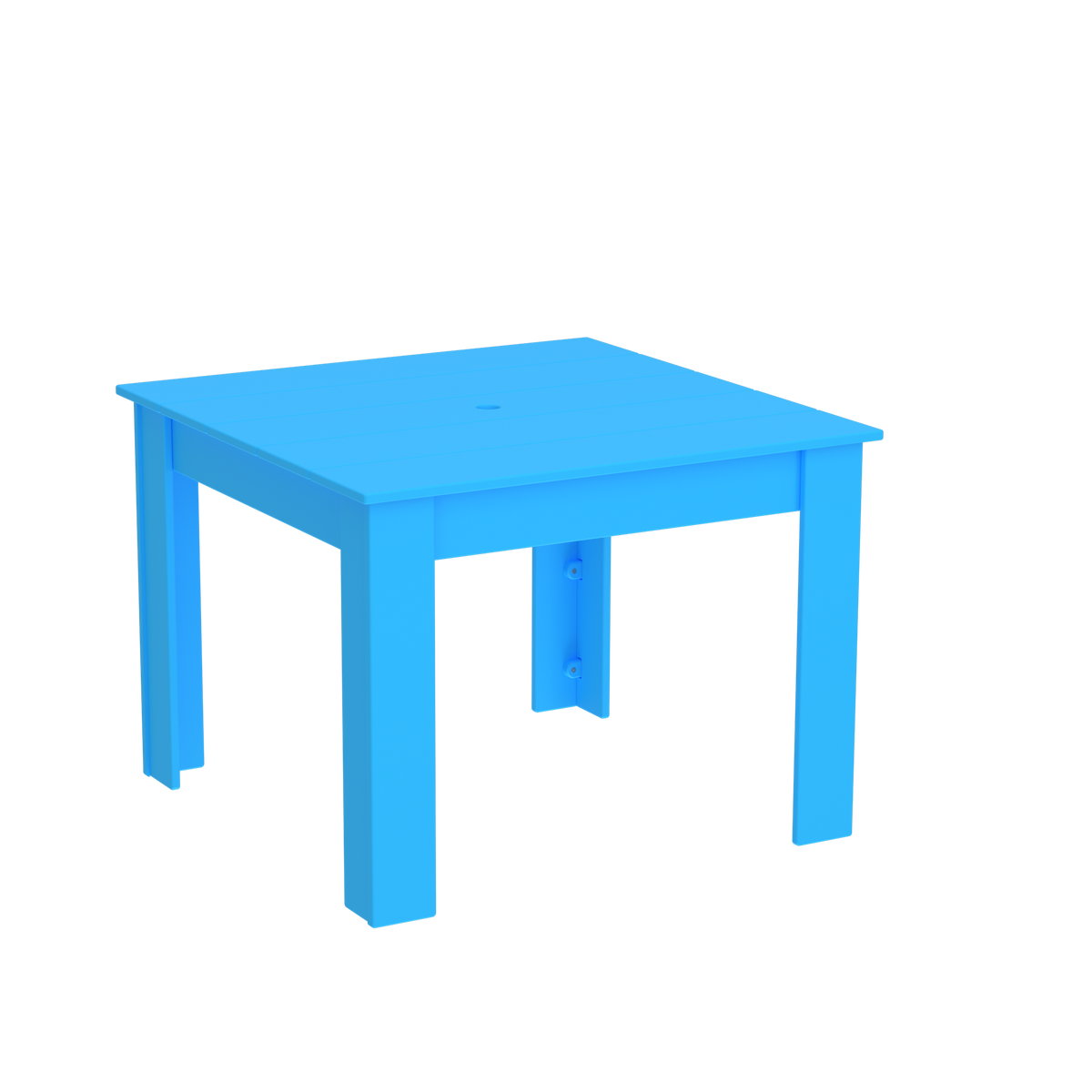 Modern Outdoor Square Dining Table 42"Wx42"Dx31"H