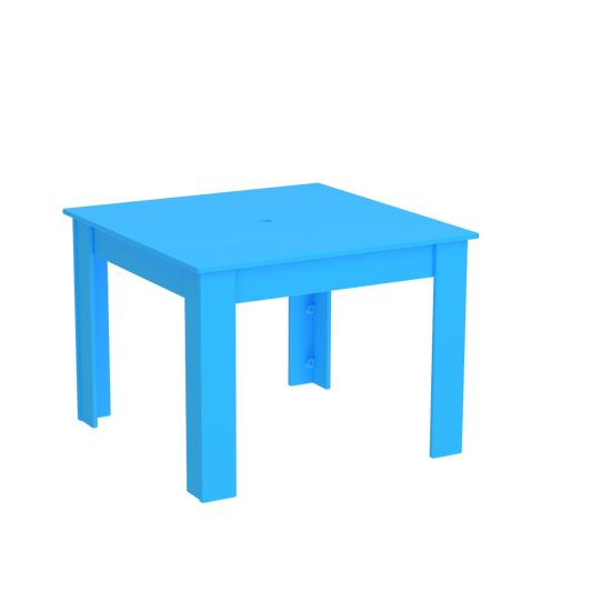 Modern Outdoor Square Dining Table 42"Wx42"Dx31"H