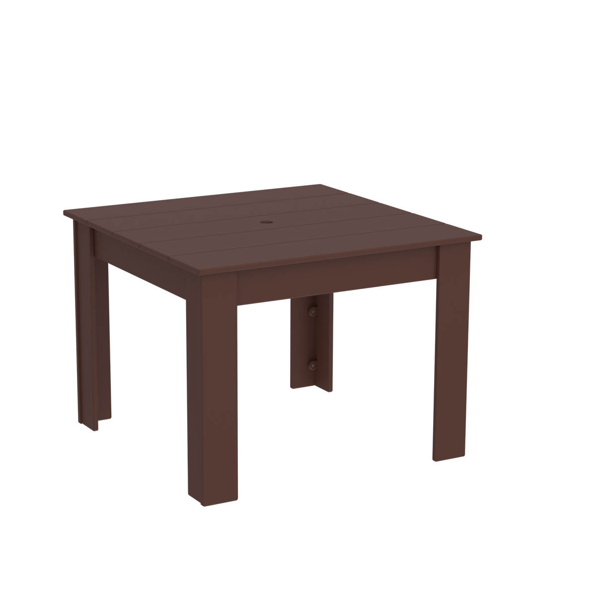 Modern Outdoor Square Dining Table 42"Wx42"Dx31"H