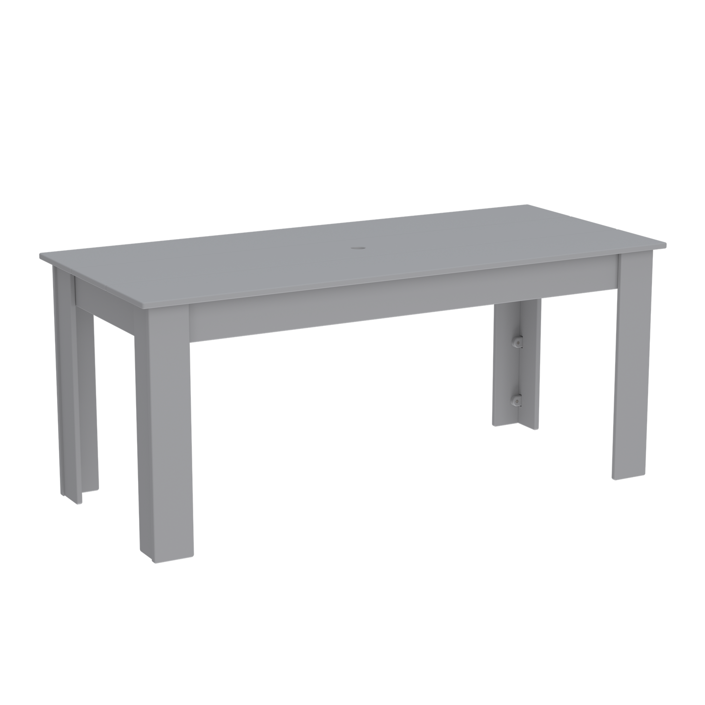 Modern Outdoor Dining Table 72"Wx32"Dx31"H