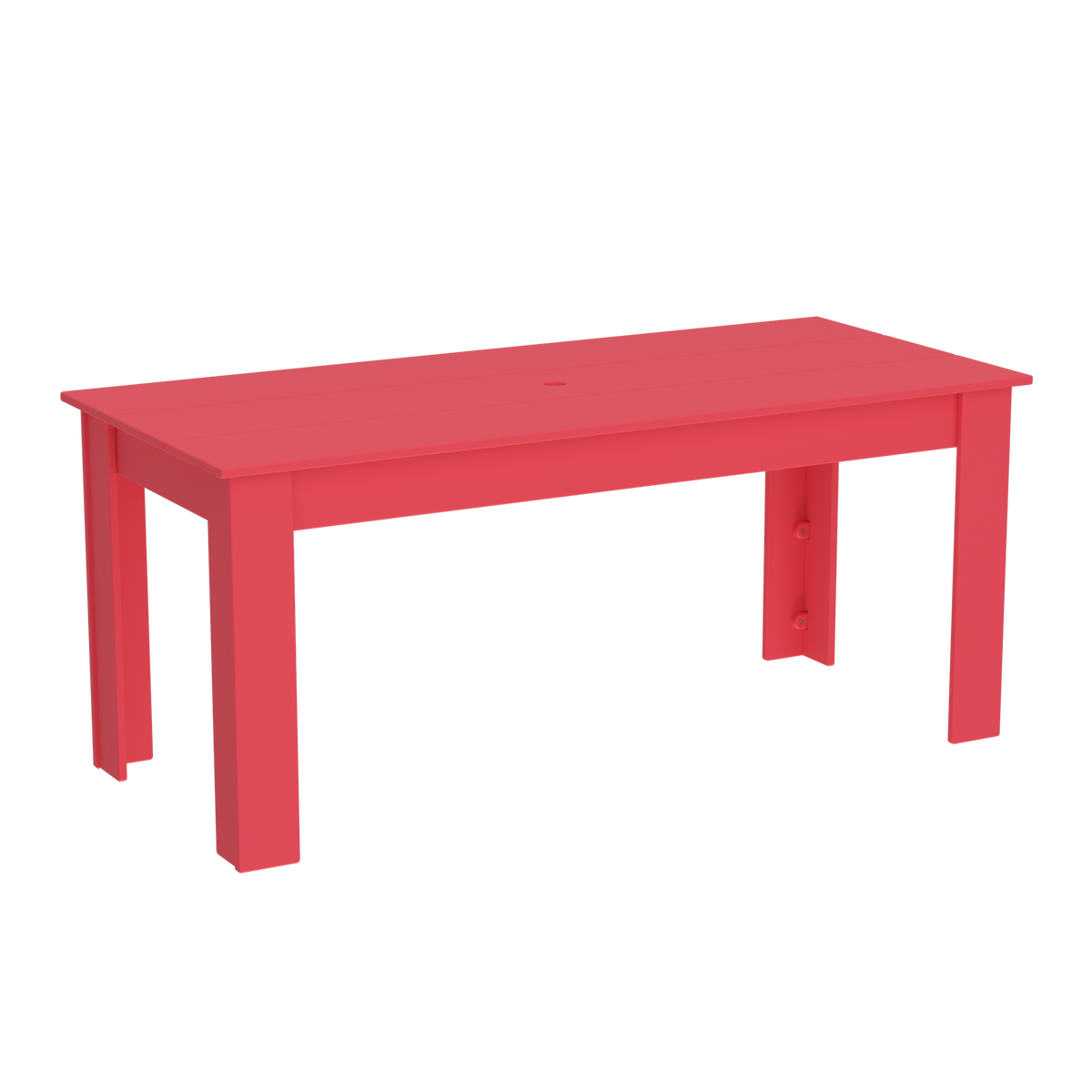 Modern Outdoor Dining Table 72"Wx32"Dx31"H