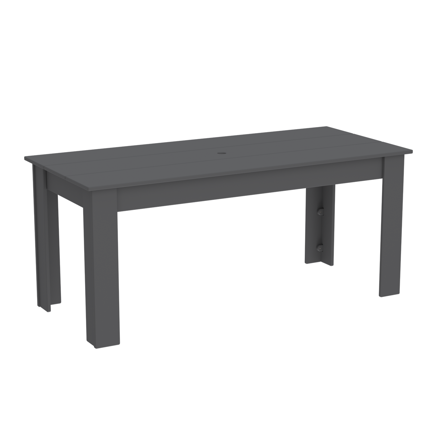 Modern Outdoor Dining Table 72"Wx32"Dx31"H