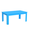 Modern Outdoor Dining Table 72"Wx42"Dx31"H