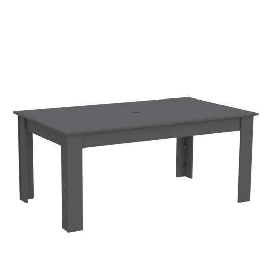 Modern Outdoor Dining Table 96"Wx42"Dx31"H