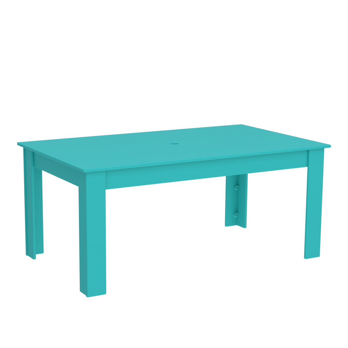 Modern Outdoor Dining Table 96"Wx42"Dx31"H