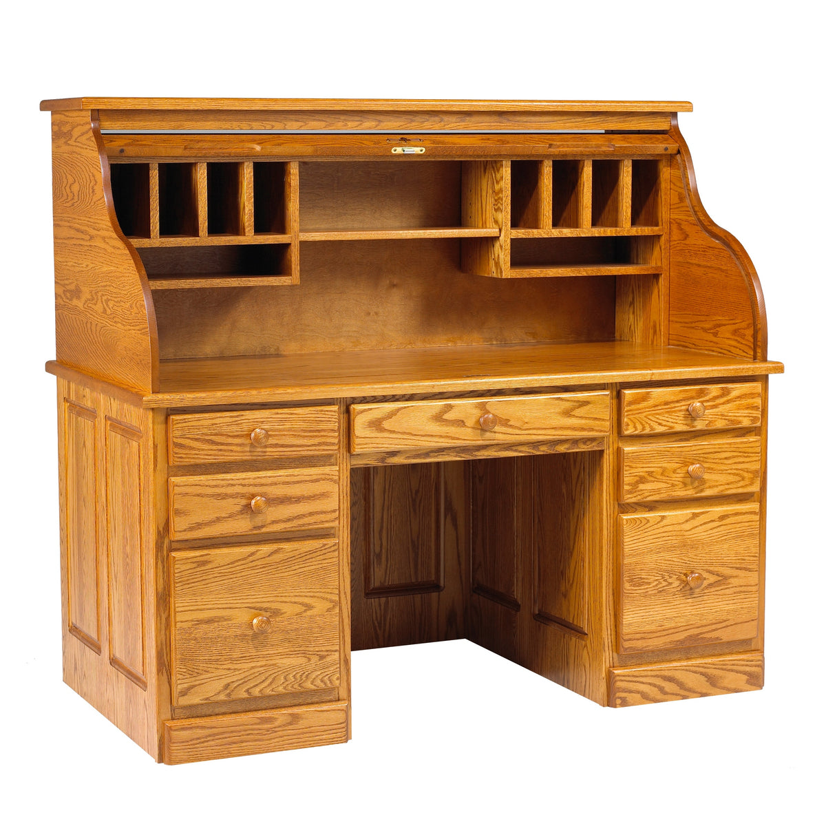 Country Lane  Double Roll Top Desk