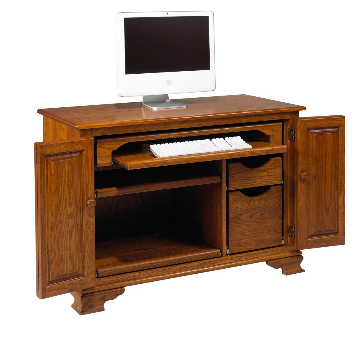 Country Lane  Computer Workstation Base 44"W