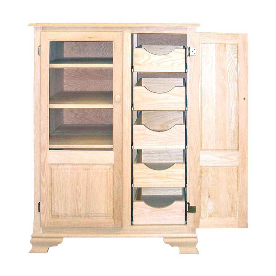 Country Lane Media Unit w/Drawers