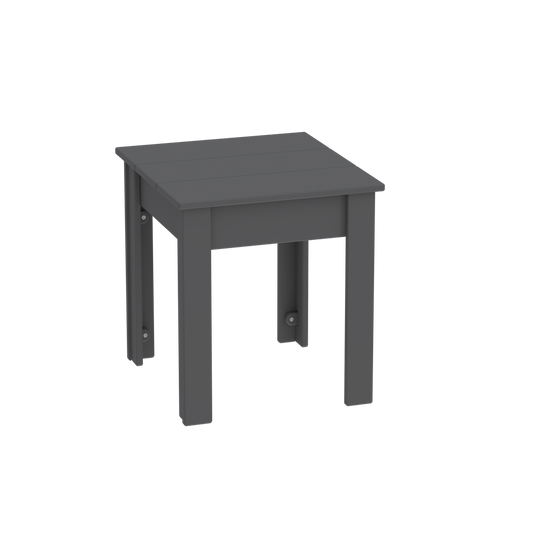 Modern Outdoor End Table 22"Wx24"Dx24"H