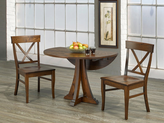 Eiffel 42" x 42" x 1" solid top