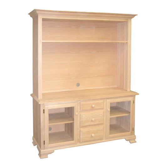 Country Lane  60" HDTV Stand w/Hutch