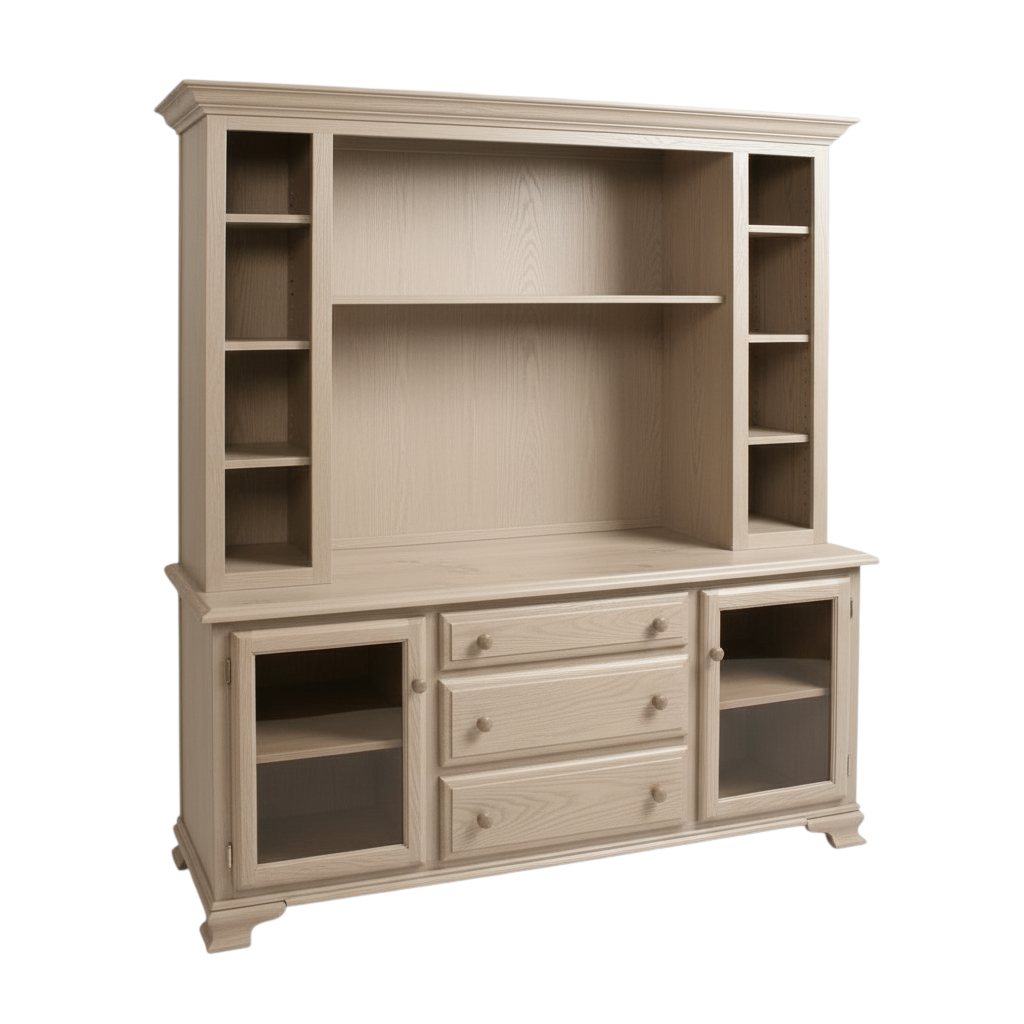 Country Lane  72" HDTV Stand w/Hutch