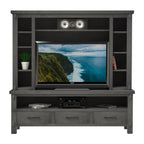 Austin  72" 3 Drawer HDTV Stand w/Hutch