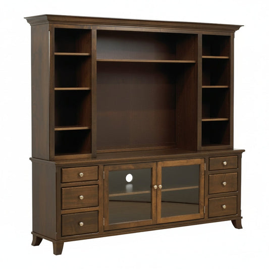 Bourbon  84" HDTV Stand w/Hutch