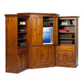 Country Lane 3pc Corner Entertainment Wall Unit (F3+F15+F3)