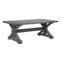 Farmhouse X-Base Coffee Table