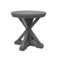 Farmhouse X-Base End Table