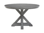 42" Round Farmhouse X-Base Table