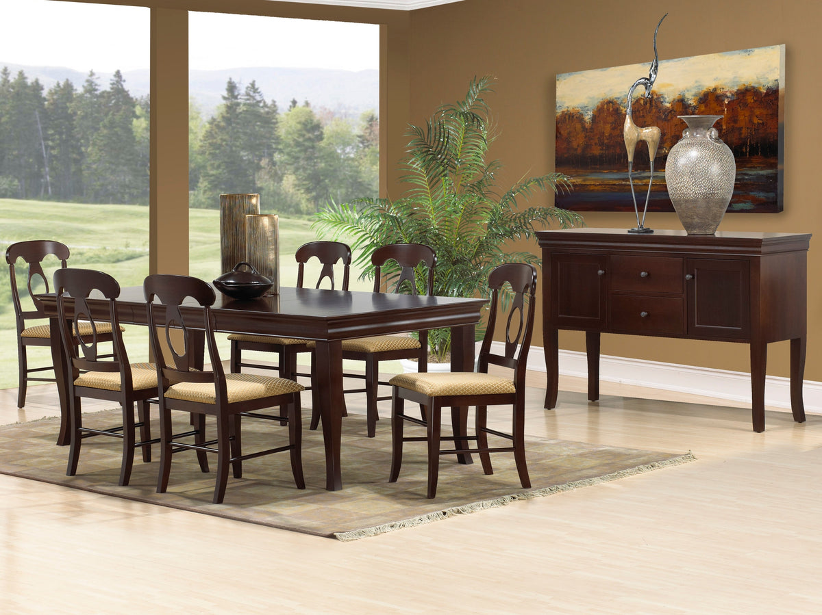 French Riviera 42" x 72" x 1" solid top