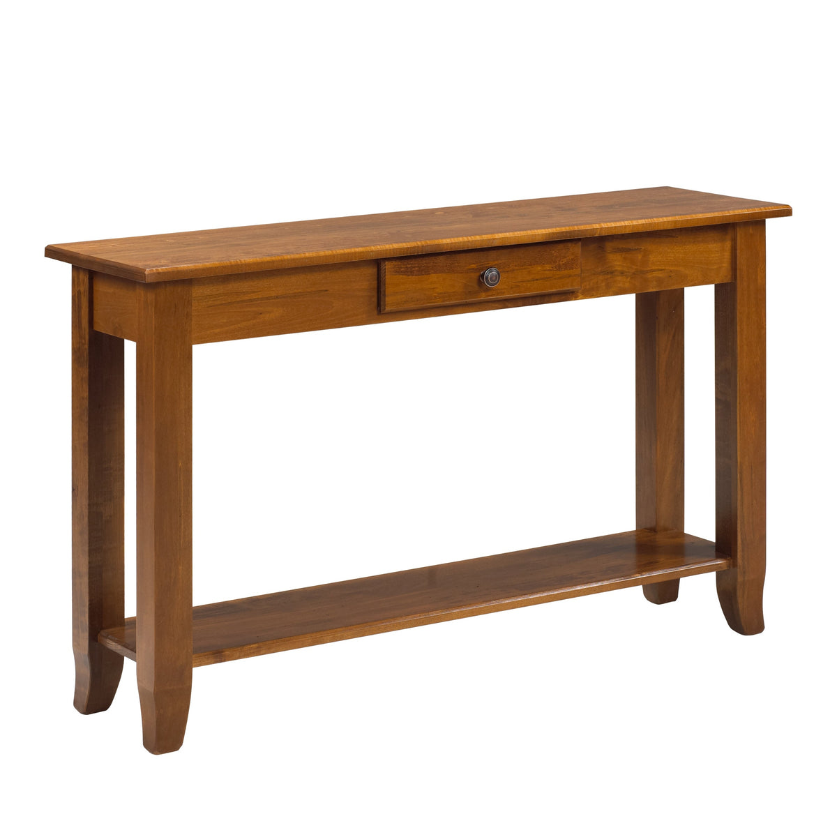 Bourbon  Hall Table w/Drawer(s) & shelf