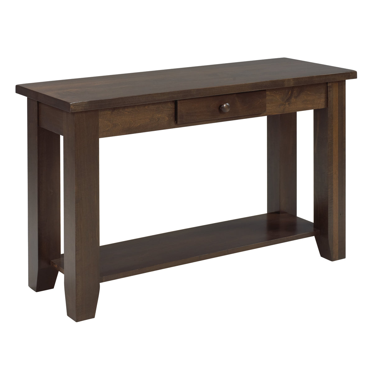 Rough Cut  Hall Table w/Drawer(s) & shelf