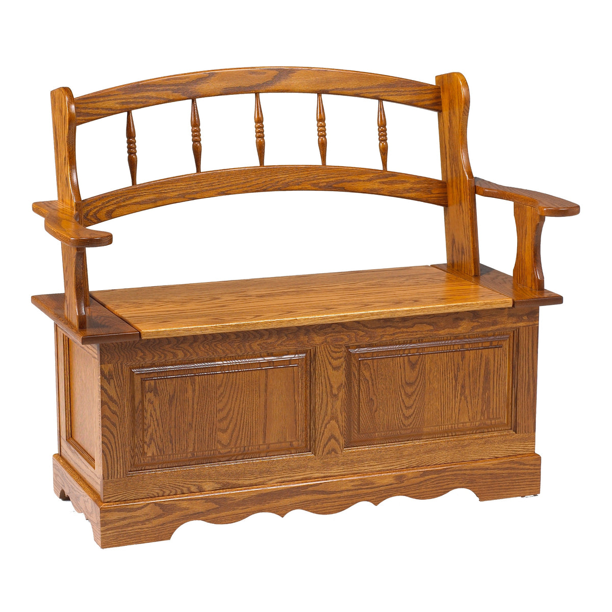 Country Lane  Large Spindle Back Bench