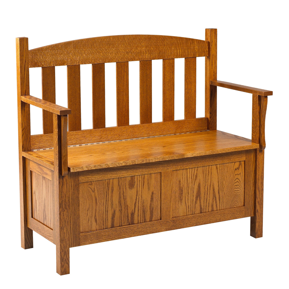 Mission Slat Bench