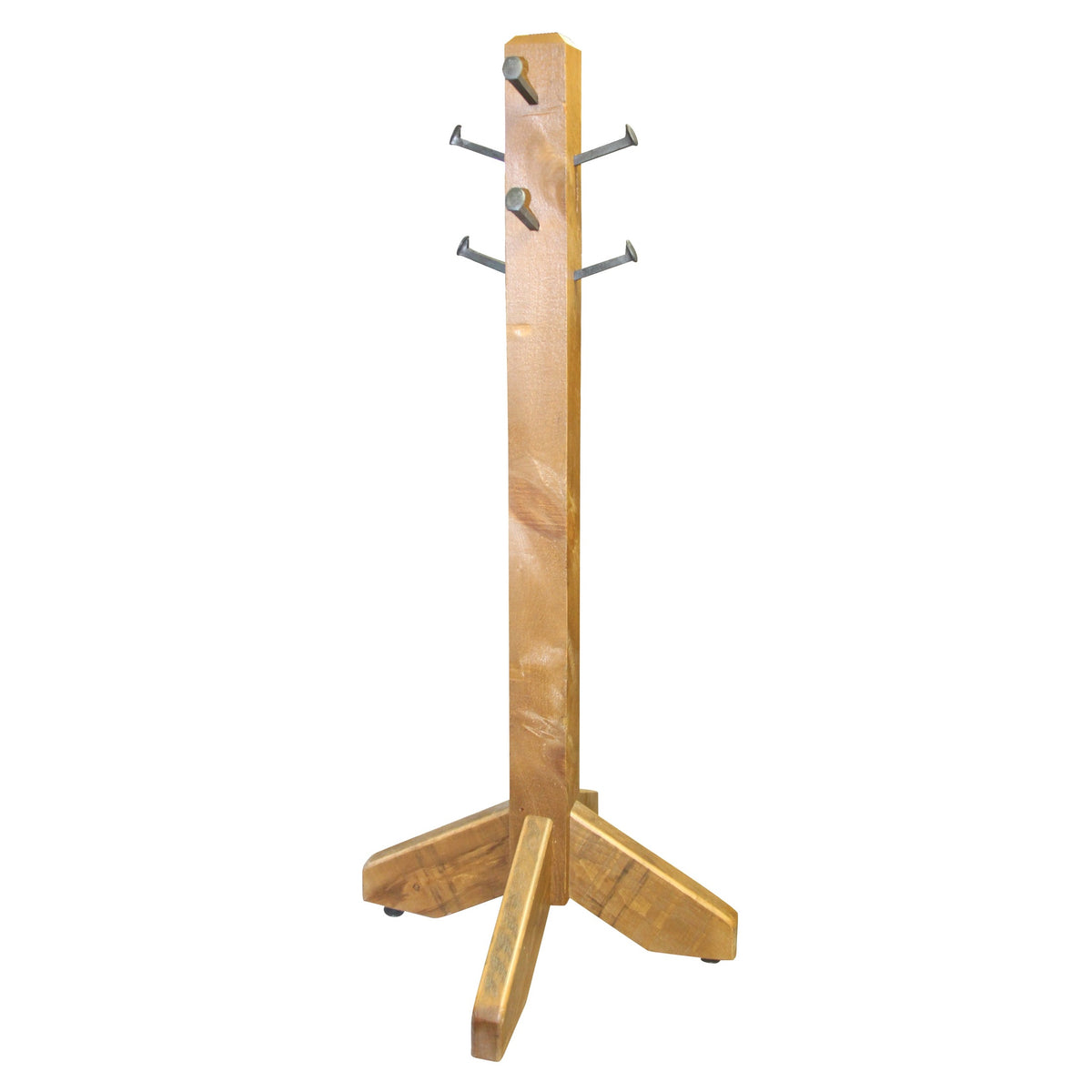 Rough Sawn 70"H Hall Tree