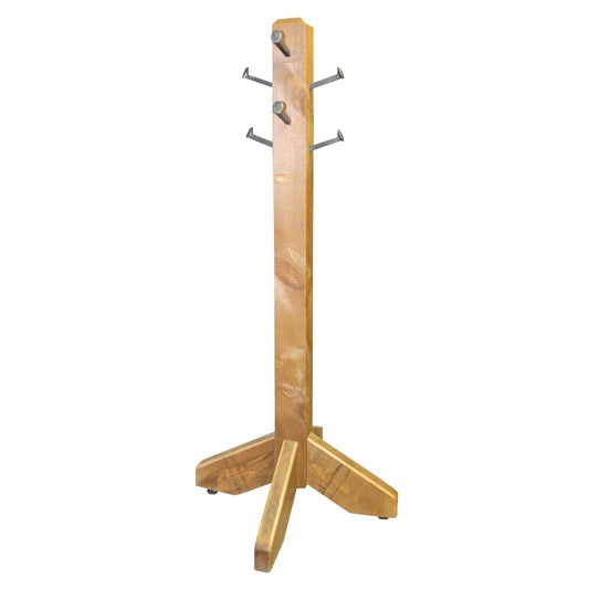 Rough Sawn 70"H Hall Tree