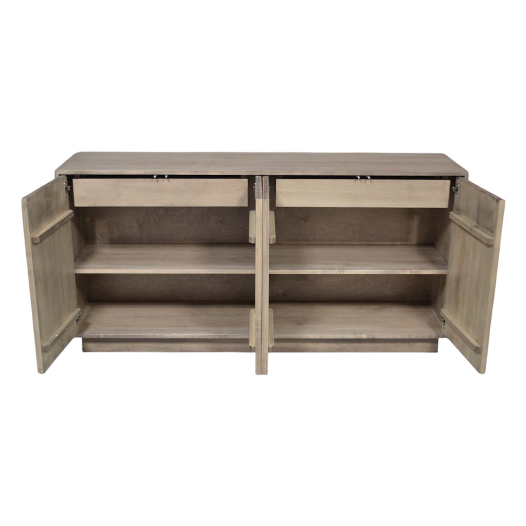 Hampton sideboard 18" x 60" x 36" 4 door 2 interior drawer