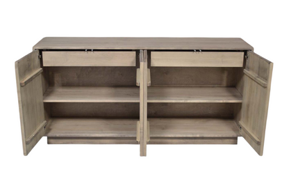 Hampton sideboard 18" x 60" x 36" 4 door 2 interior drawer