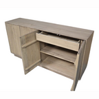 Hampton sideboard 18" x 60" x 36" 4 door 2 interior drawer