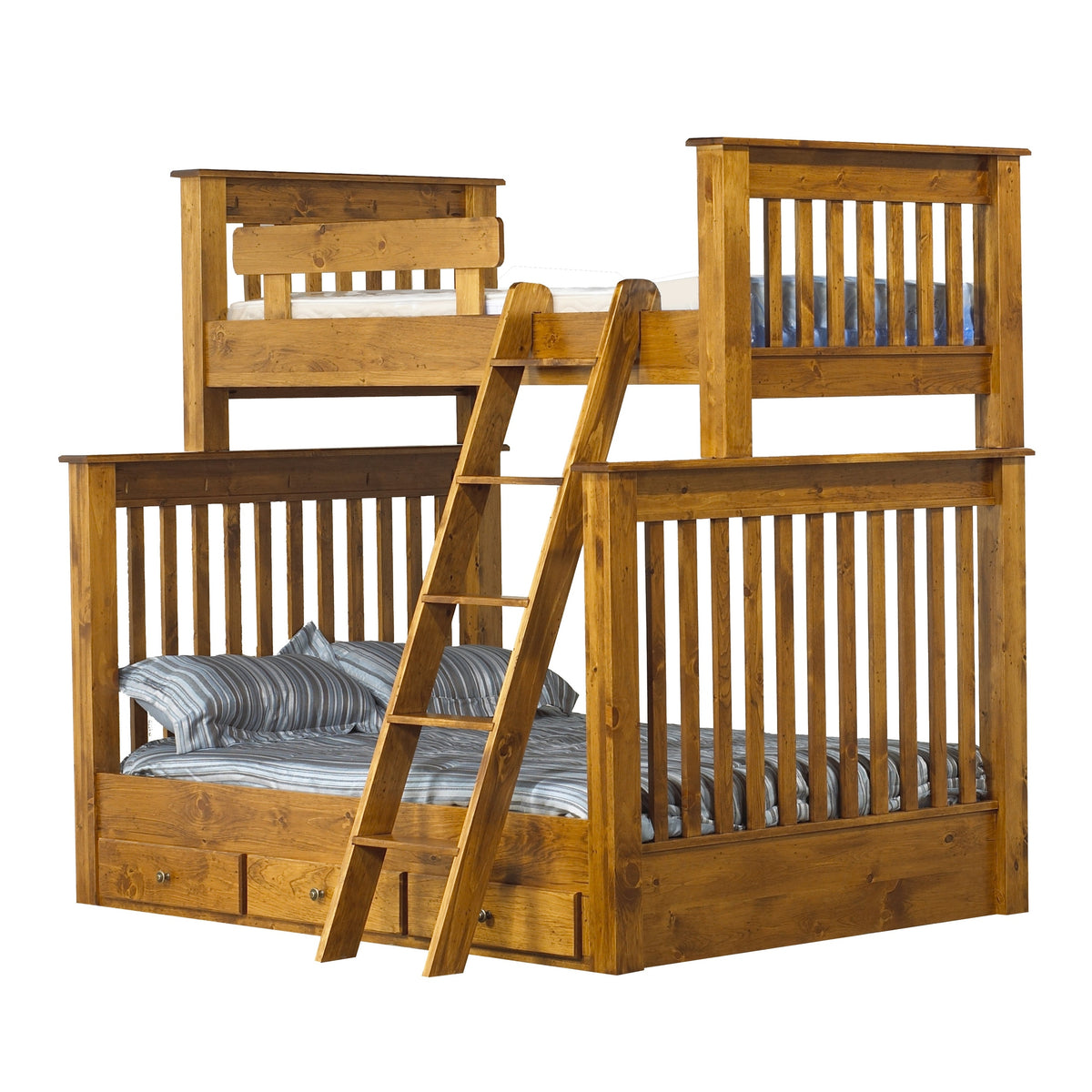 Havelock Single over Double Bunk Bed