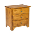Havelock  3 Drawer Nightstand 26"W